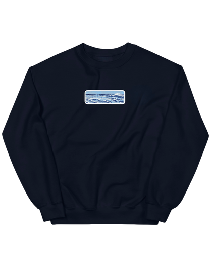 Japanese ocean waves sweatshirt Picturi - Thread Muse