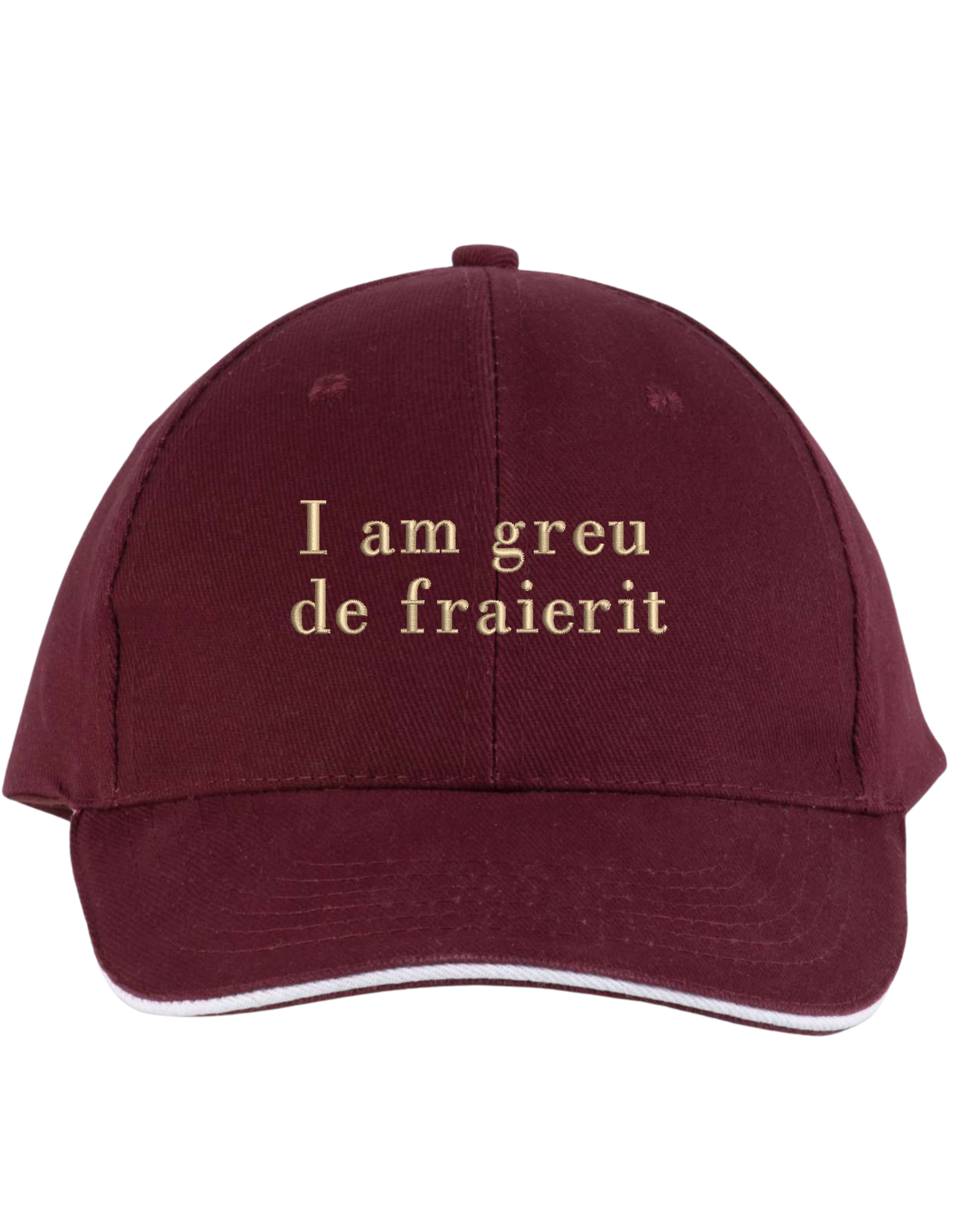 Sapca unisex Greu de fraierit brodata - Thread Muse