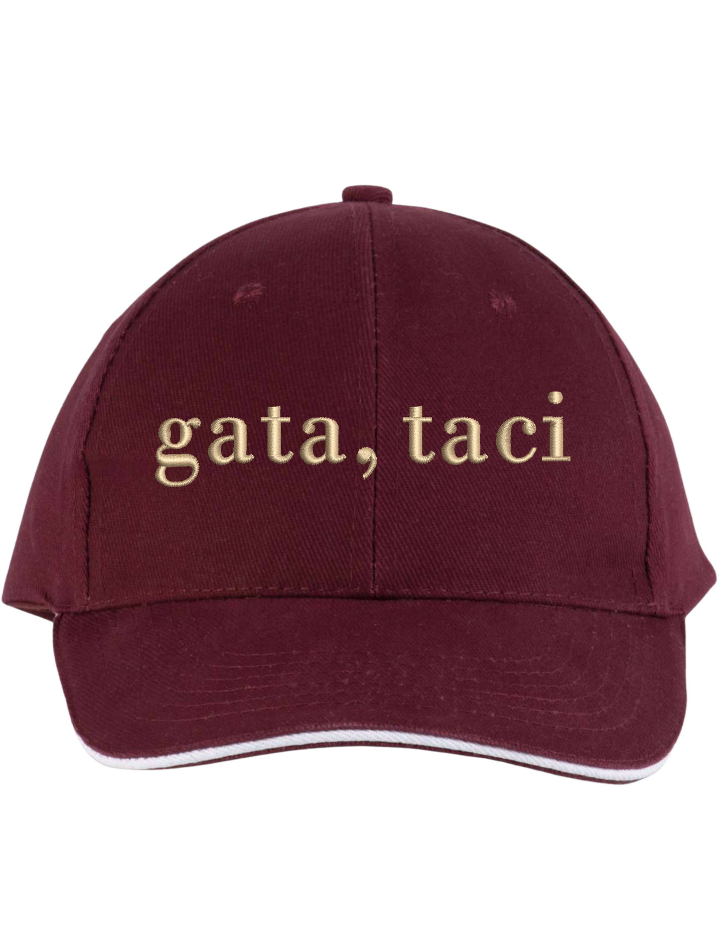 Sapca unisex Gata, taci brodata - Thread Muse