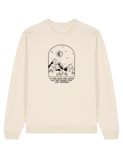To the stars mountains sweatshirt ACOTAR