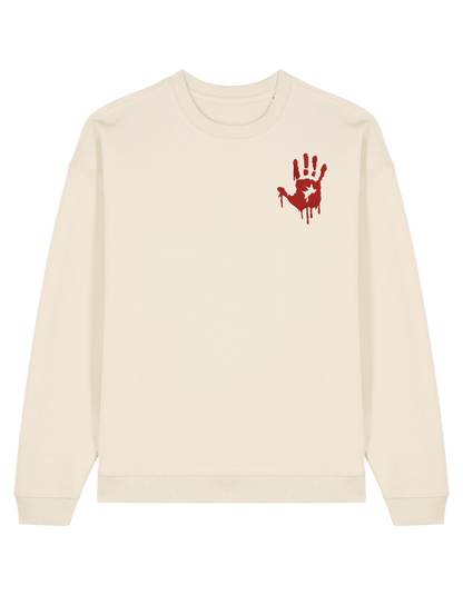 Bloody hand sweatshirt The Walking Dead