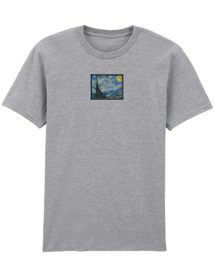 Starry night Van Gogh tricou Picturi - Thread Muse