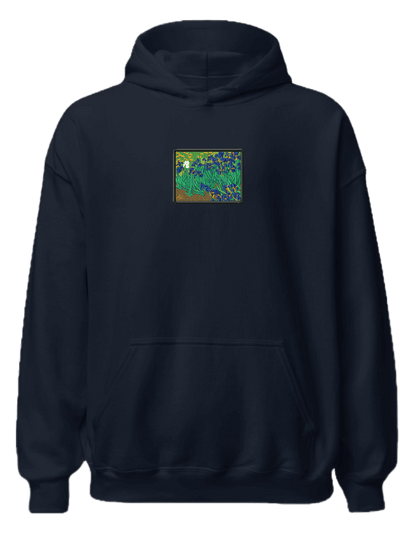 Irises Van Gogh hoodie Picturi - Thread Muse