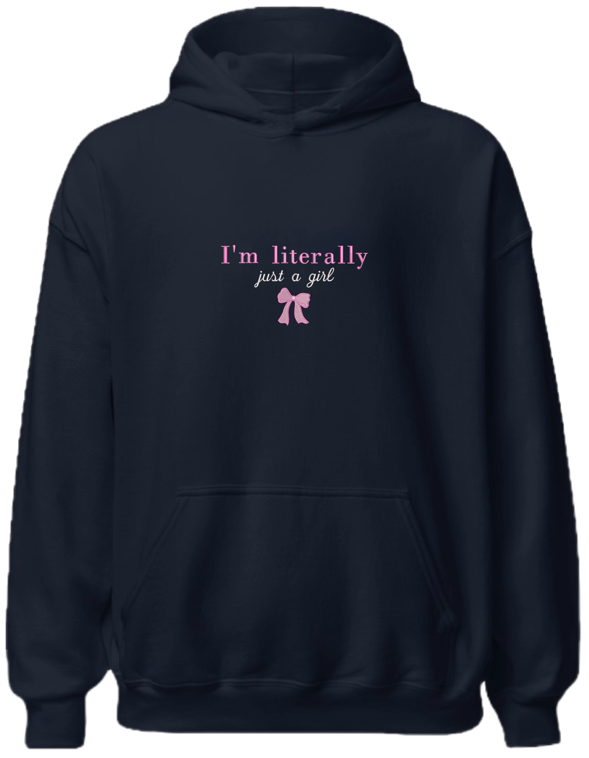 Just a girl hoodie Girly - Thread Muse