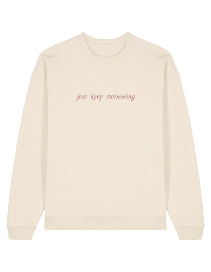 Keep swimming sweatshirt bookish