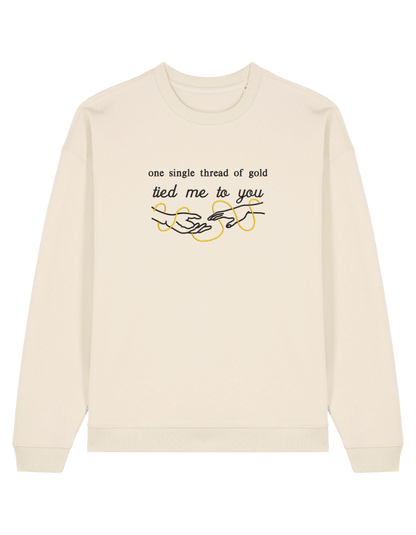 Invisible string hands sweatshirt Taylor Swift