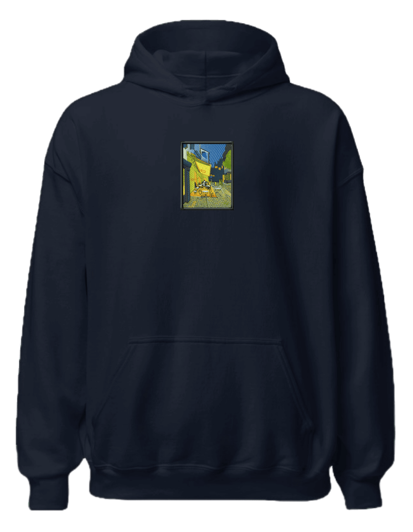 Cafe terrace at night Van Gogh hoodie Picturi - Thread Muse