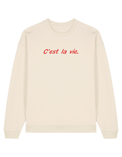 C'est la vie sweatshirt Girly