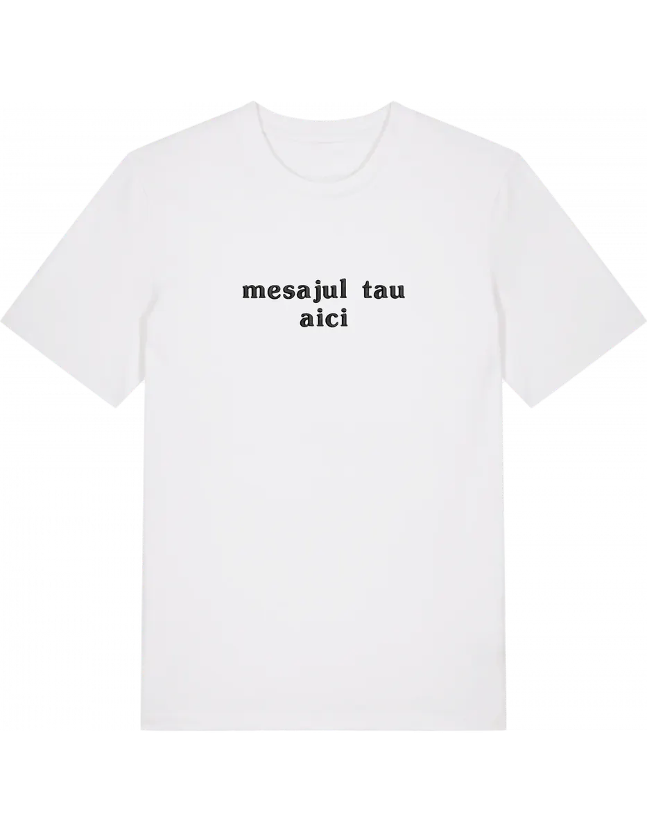 Tricou personalizat font basic - Thread Muse