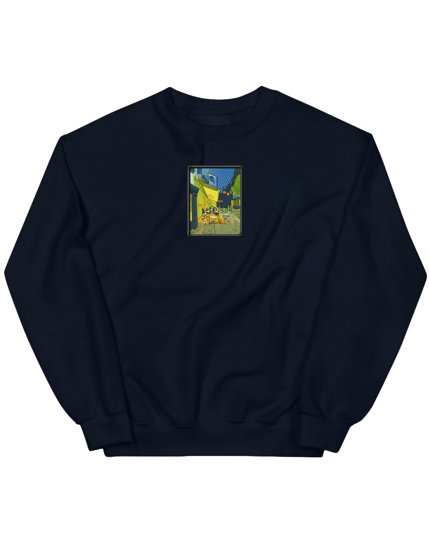 Cafe terrace at night Van Gogh sweatshirt Picturi - Thread Muse