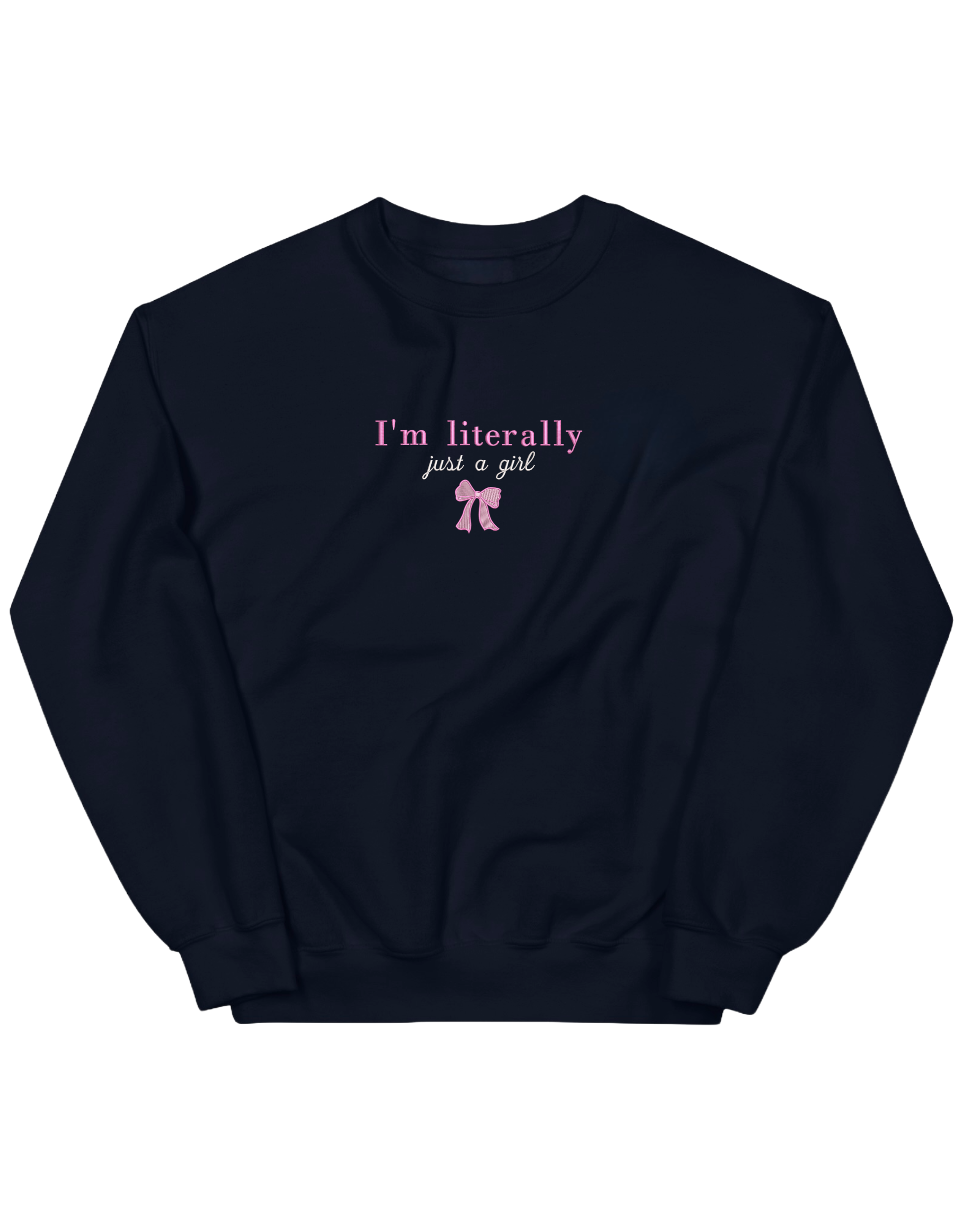 Just a girl sweatshirt Girly - Thread Muse
