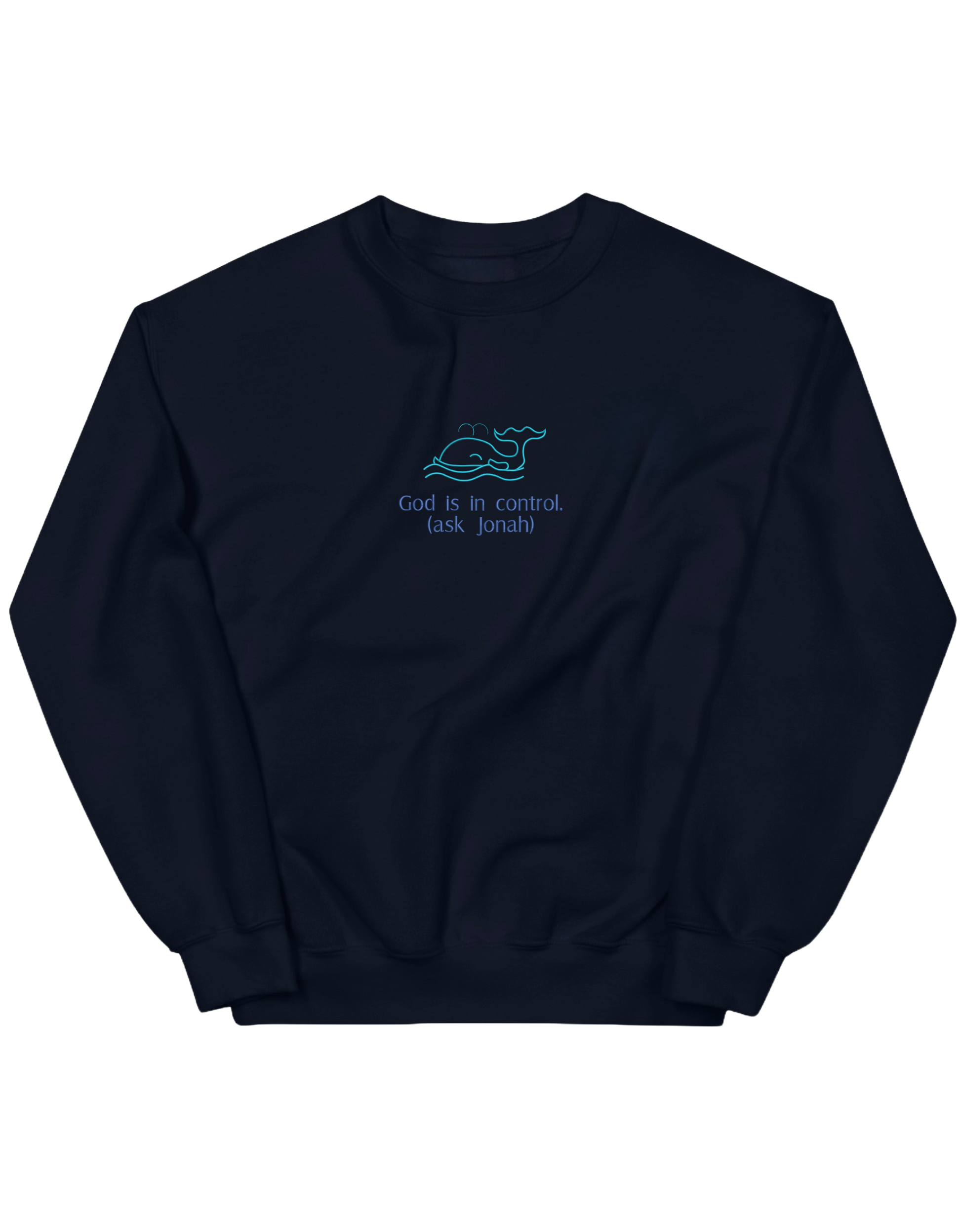 God is in control sweatshirt - Thread Muse