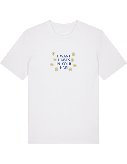 Daisies tricou bookish