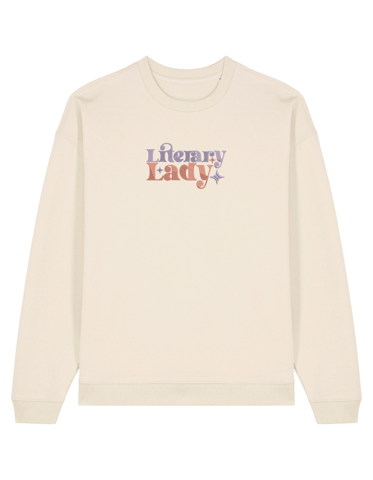 Lady sweatshirt bookish