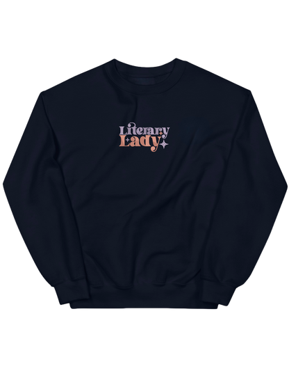 Lady sweatshirt bookish - Thread Muse