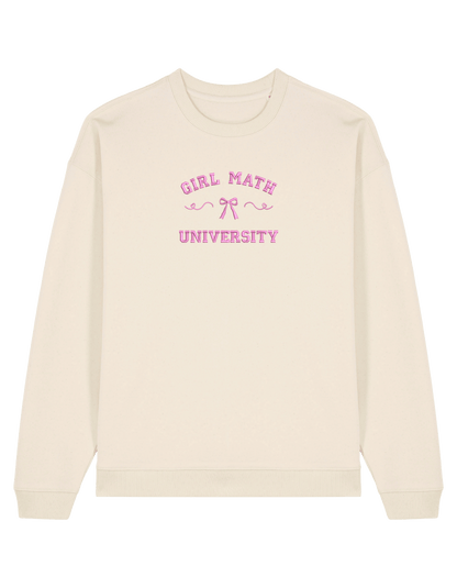 Girl math sweatshir Girly