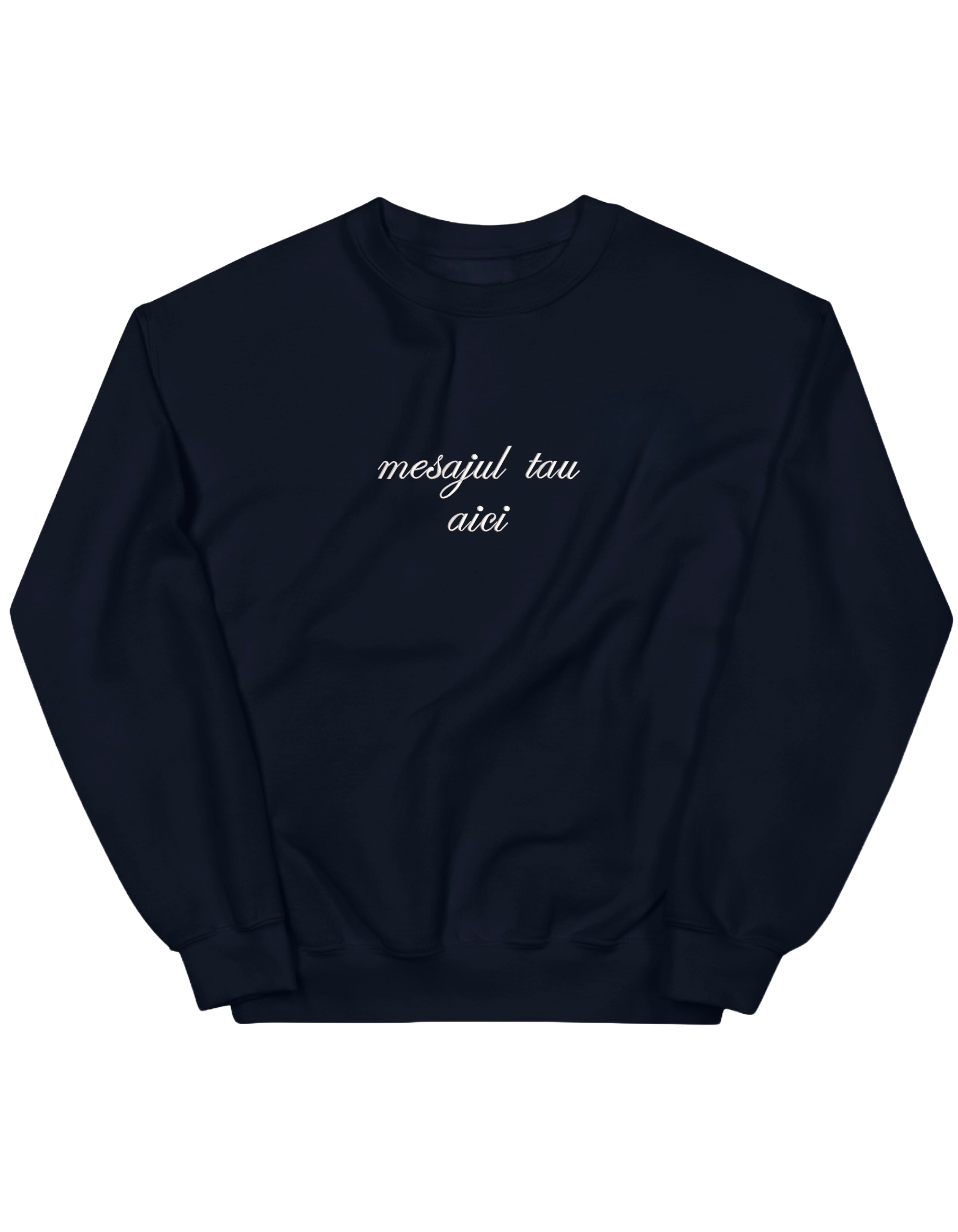 Custom sweatshirt font cursiv - Thread Muse