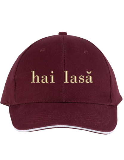 Sapca unisex Hai lasa brodata - Thread Muse