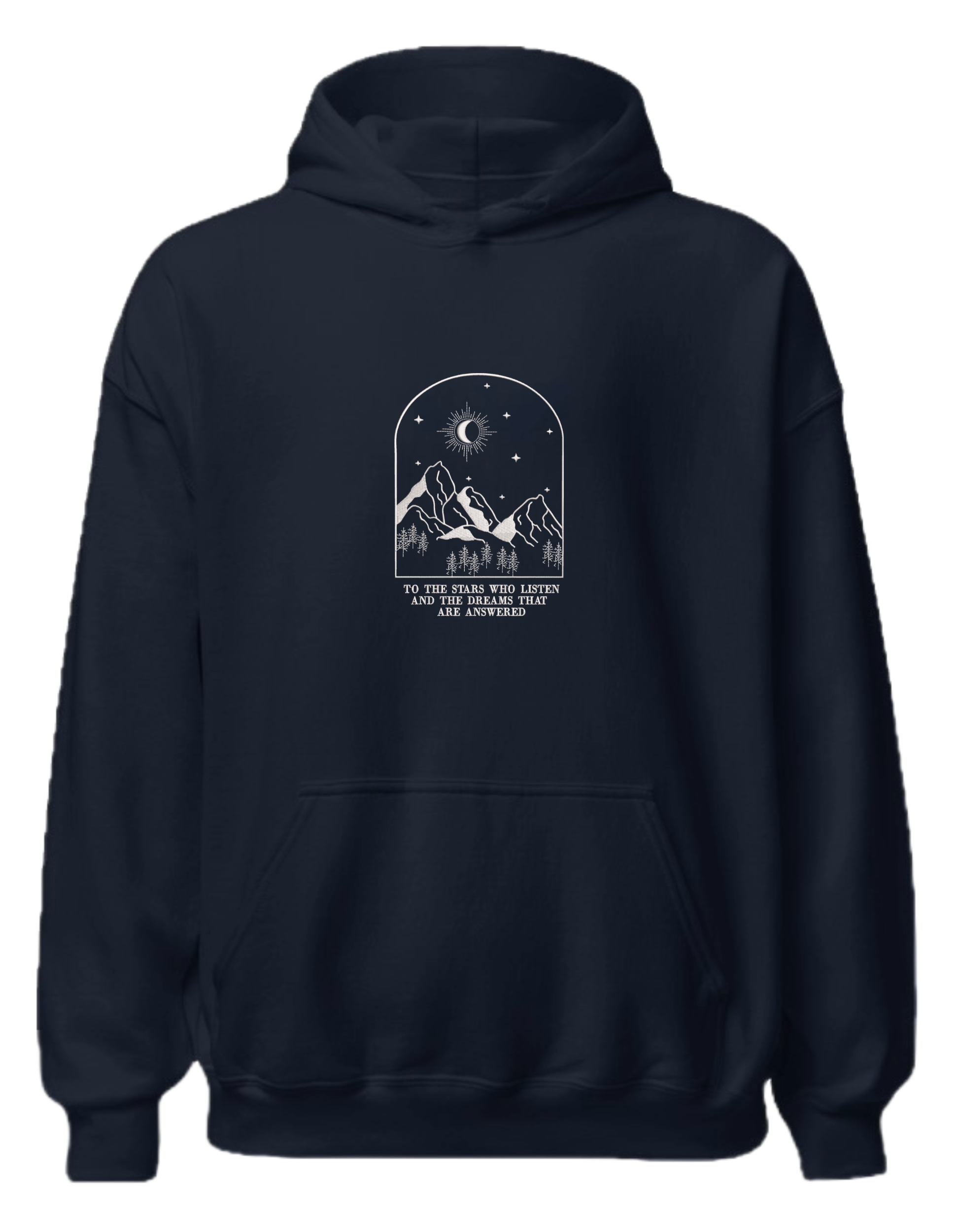 To the stars mountains hoodie ACOTAR - Thread Muse