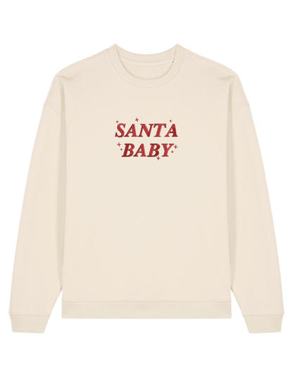 Santa baby sweatshirt Craciun