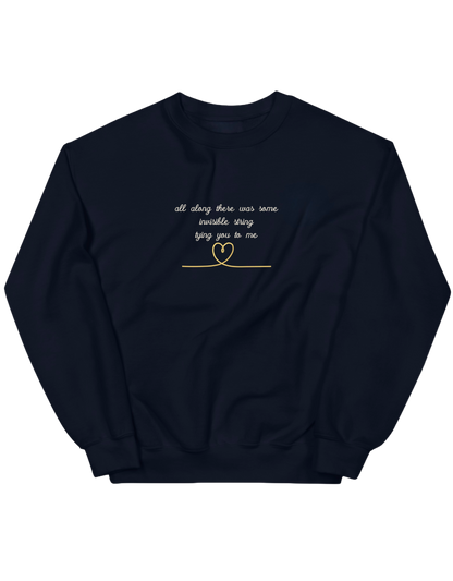 Invisible string sweatshirt Taylor Swift - Thread Muse