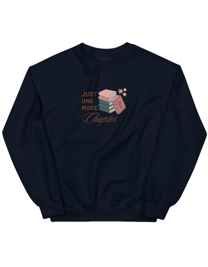 Just one more chapter sweatshirt bookish - Thread Muse