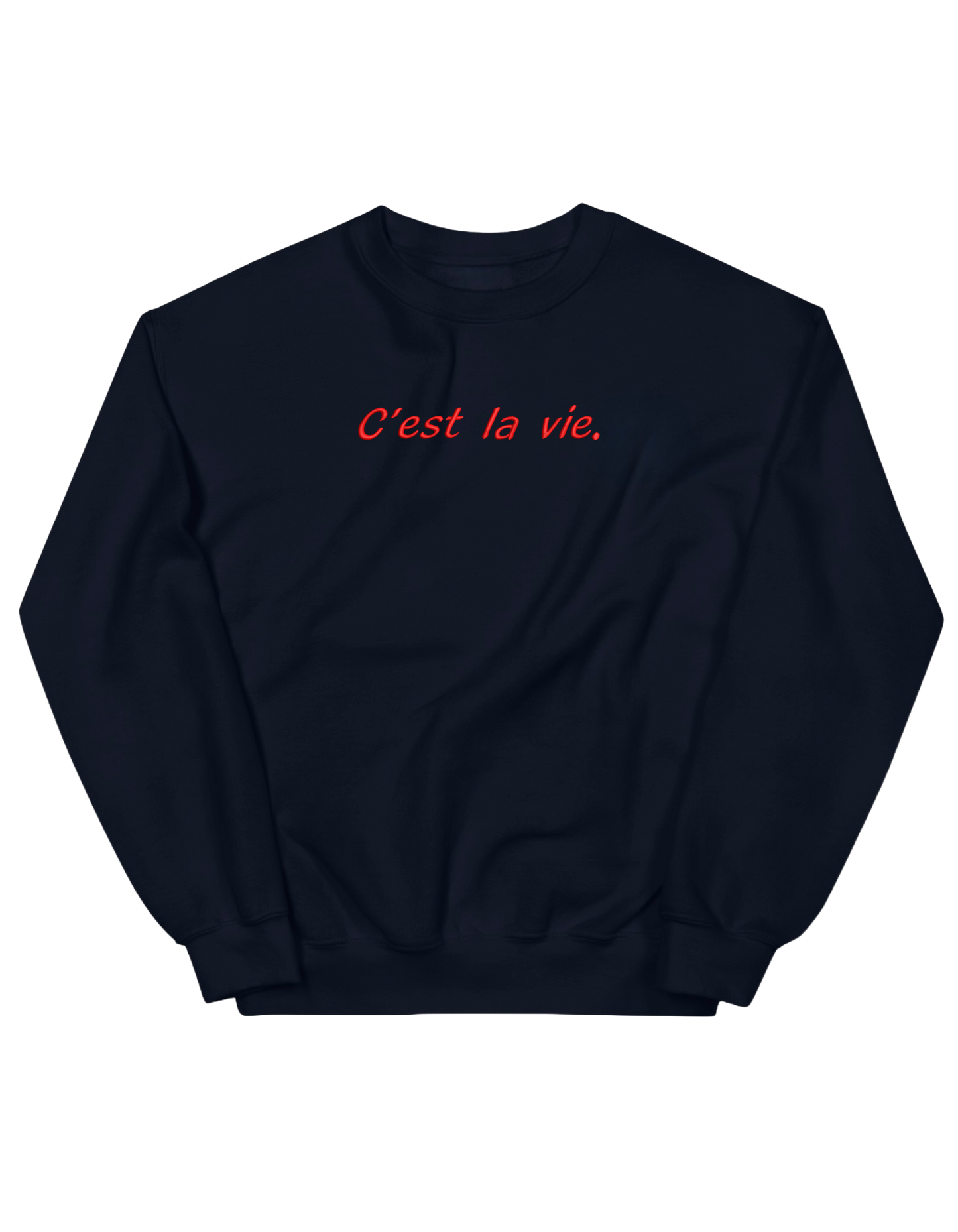 C'est la vie sweatshirt Girly - Thread Muse