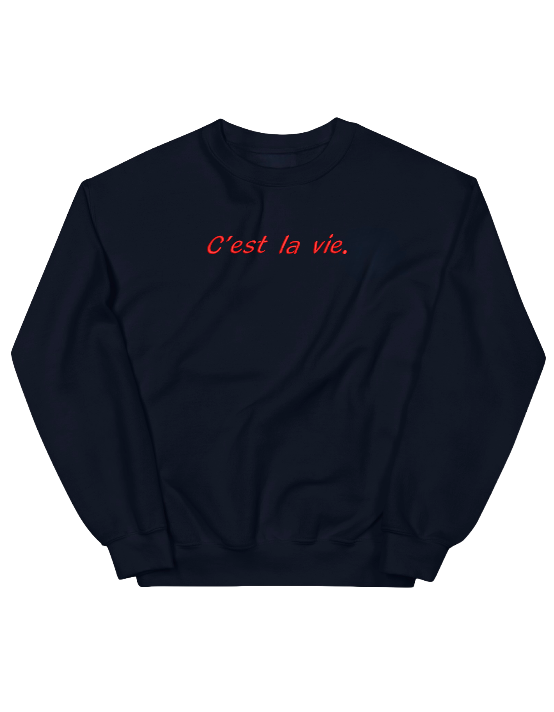 C'est la vie sweatshirt Girly - Thread Muse