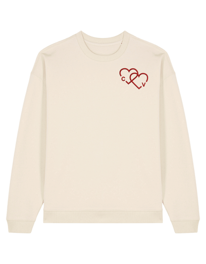 Hearts initiale sweatshirt