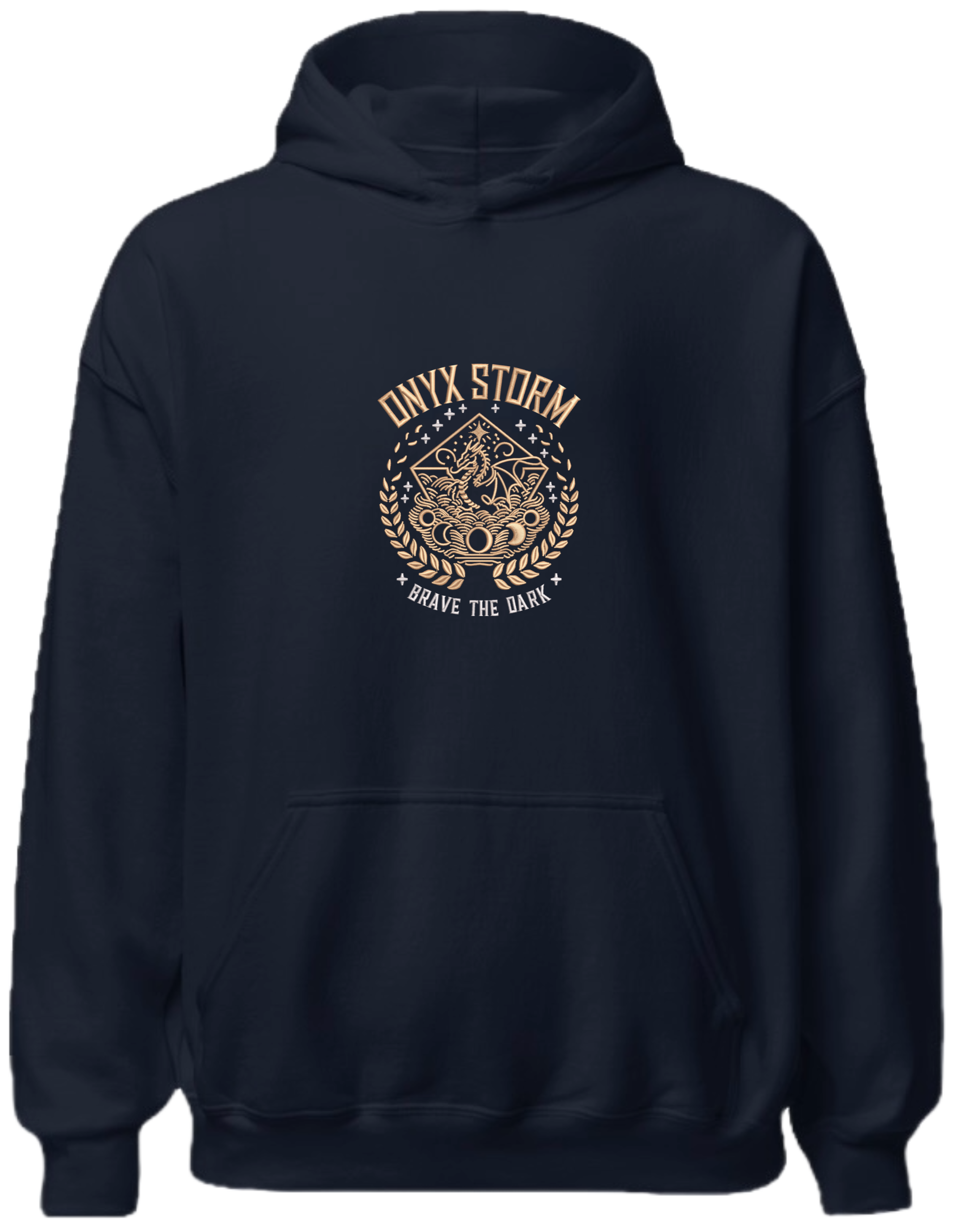 Onyx storm hoodie Fourth Wing - Thread Muse