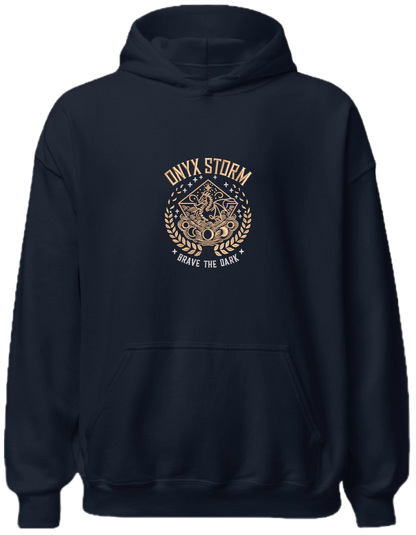 Onyx storm hoodie Fourth Wing - Thread Muse