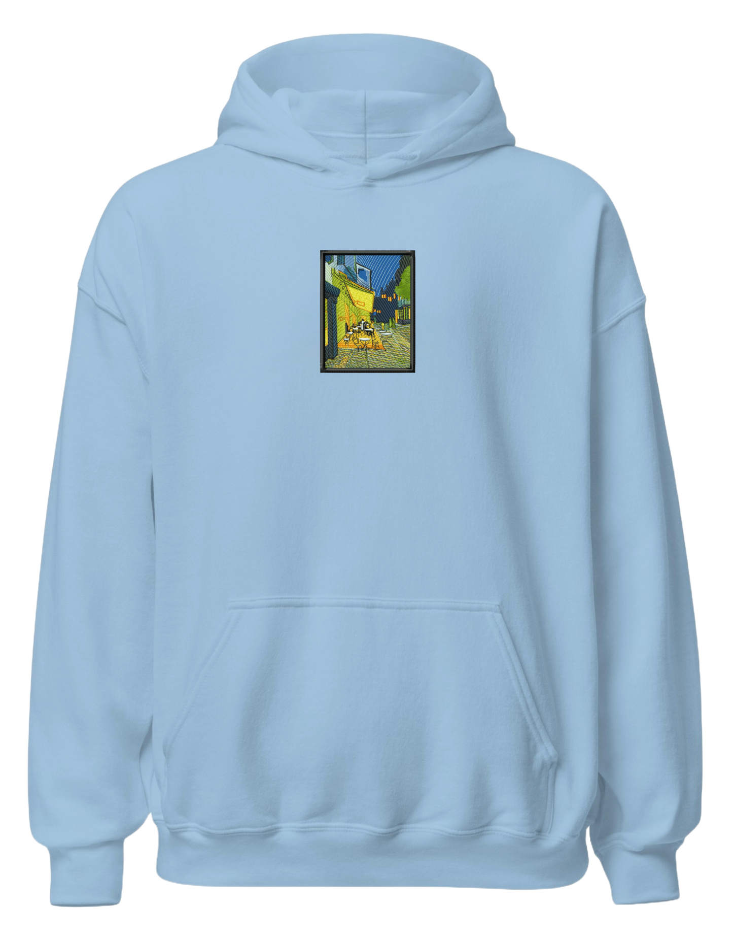 Cafe terrace at night Van Gogh hoodie Picturi - Thread Muse