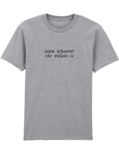 Team villain tricou bookish - Thread Muse