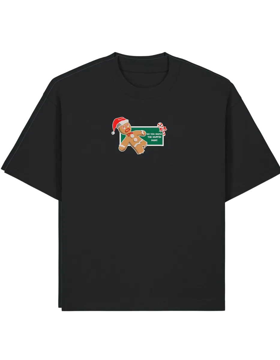 Gingerbread man tricou Craciun - Thread Muse