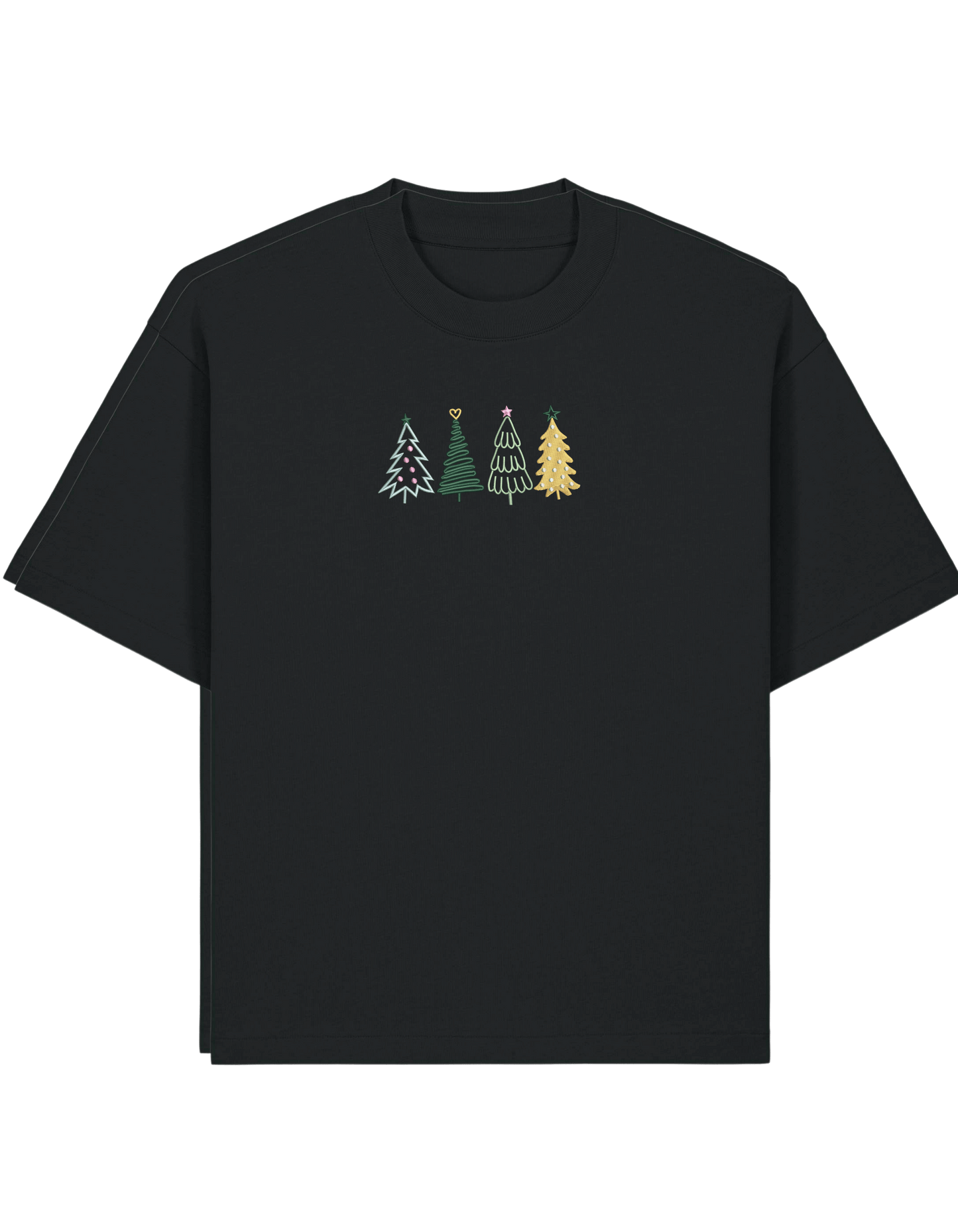 Christmas trees tricou Craciun