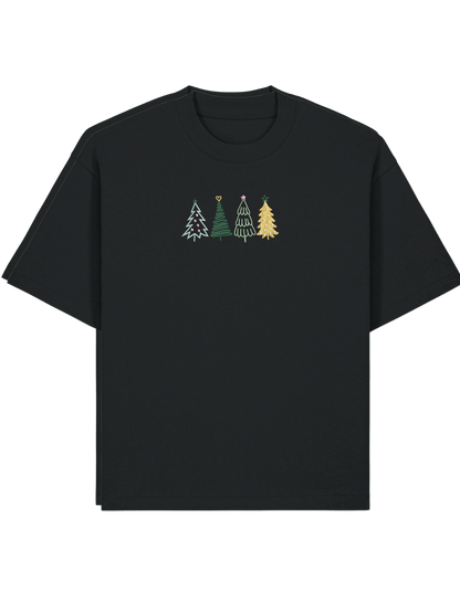 Christmas trees tricou Craciun