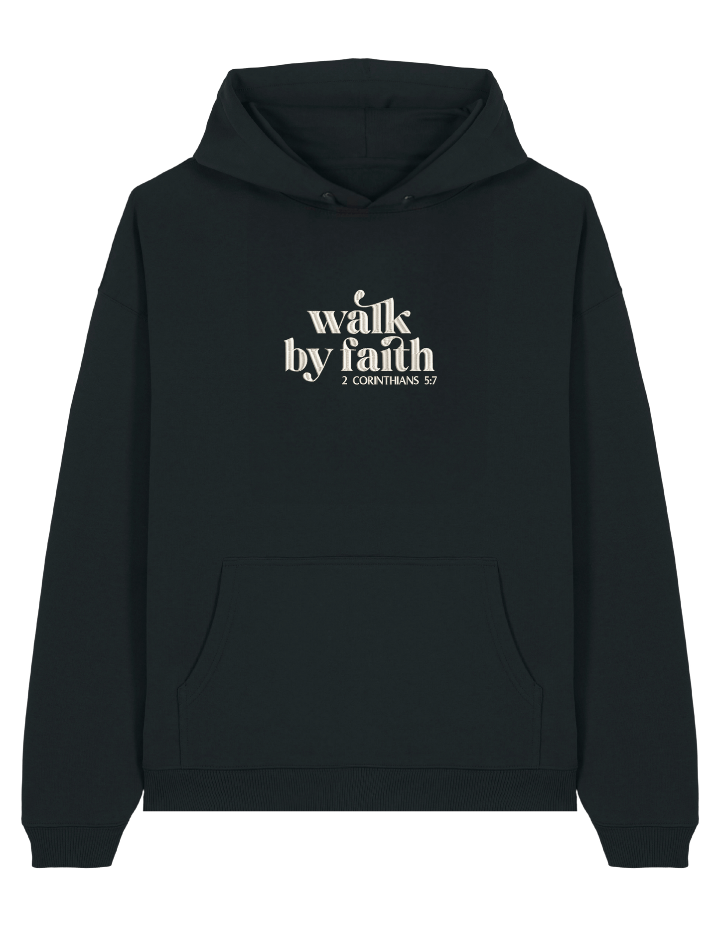 Walk by faith hoodie