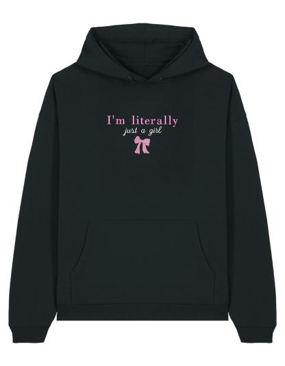Just a girl hoodie Girly