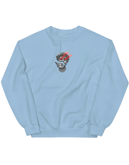 David laser eyes sweatshirt Sculpturi - Thread Muse