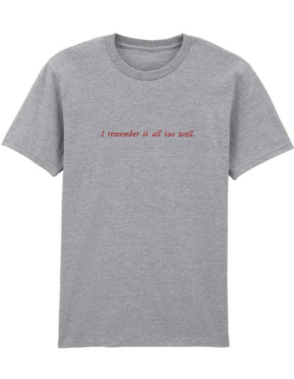 I remember it tricou Taylor Swift - Thread Muse
