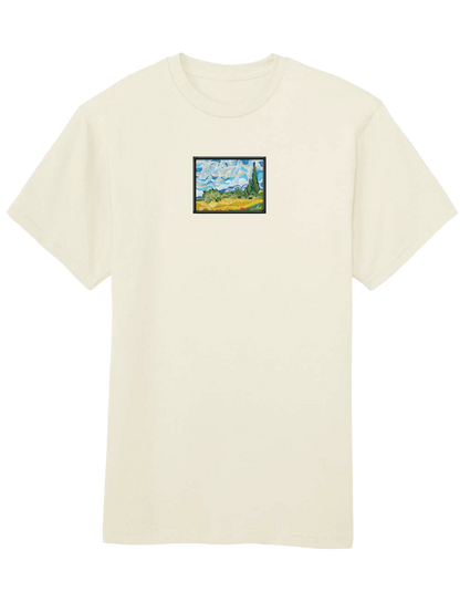 Wheat field with cypresses Van Gogh tricou Picturi - Thread Muse