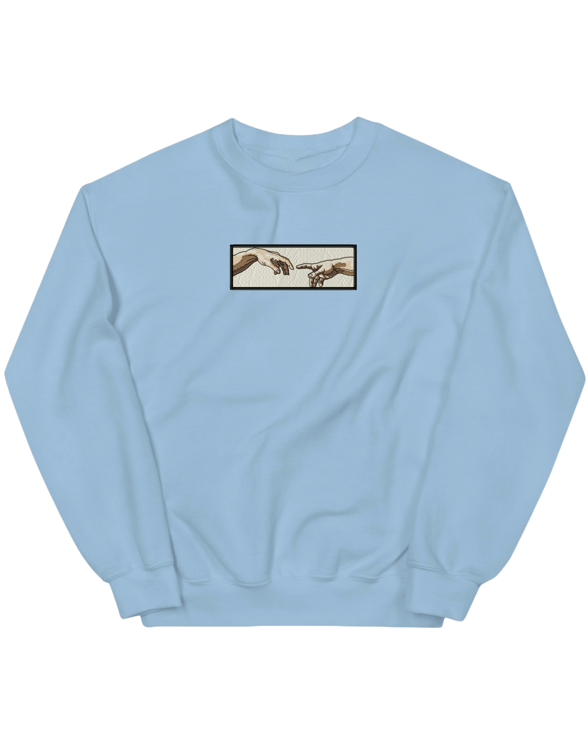 Creation of Adam hands sweatshirt Picturi - Thread Muse