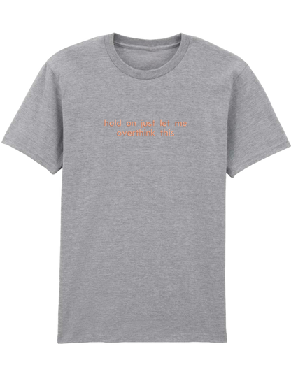 Overthink tricou mesaje