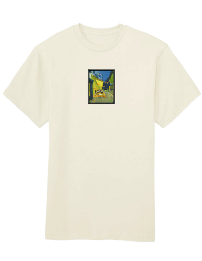 Cafe terrace at night Van Gogh tricou Picturi - Thread Muse