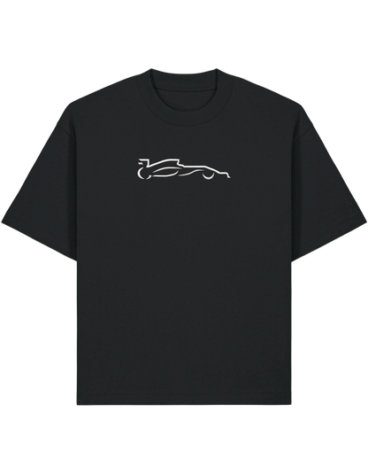 Race car outline tricou F1