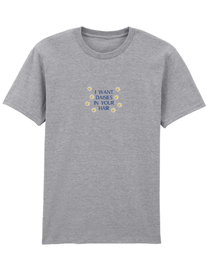 Daisies tricou bookish
