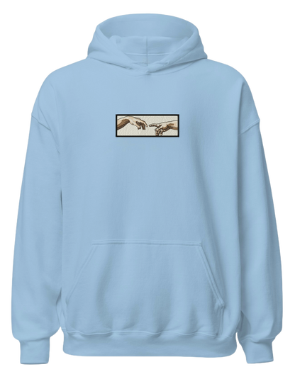 Creation of Adam hands hoodie Picturi - Thread Muse