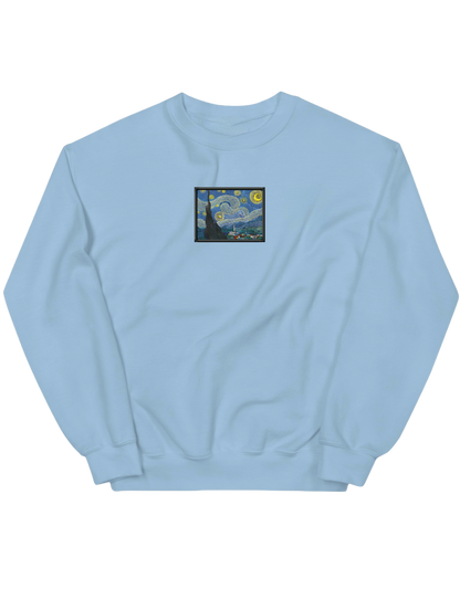 Starry night Van Gogh sweatshirt Picturi - Thread Muse