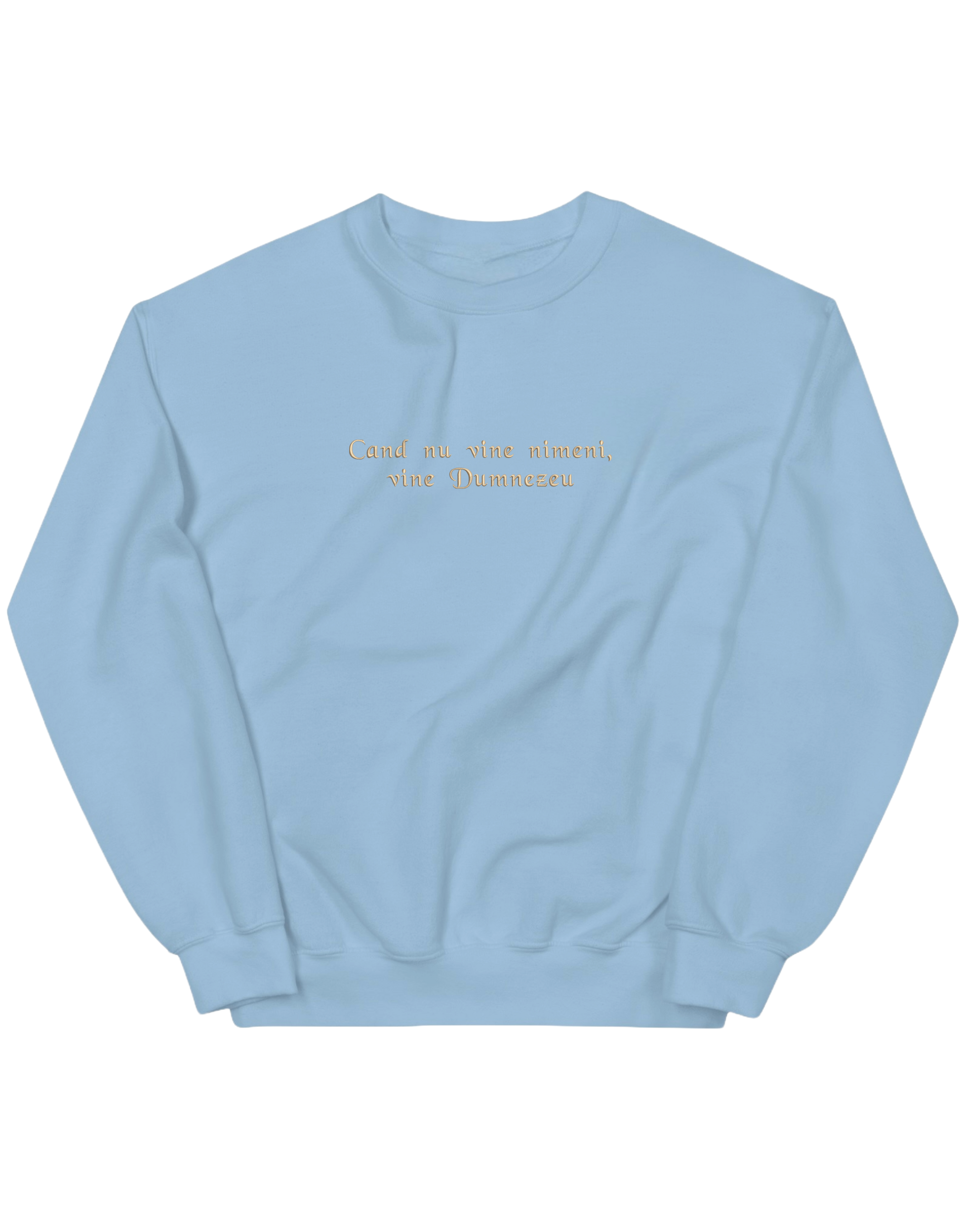 Dumnezeu sweatshirt - Thread Muse