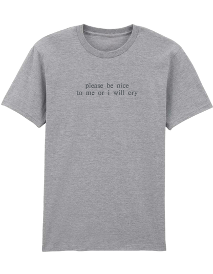 Be nice tricou mesaje